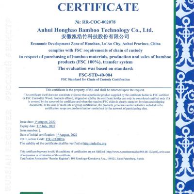 FSC Certificate